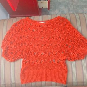 Orange 🍊 knit sweater